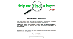 Desktop Screenshot of helpmefindabuyer.com