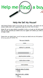 Mobile Screenshot of helpmefindabuyer.com
